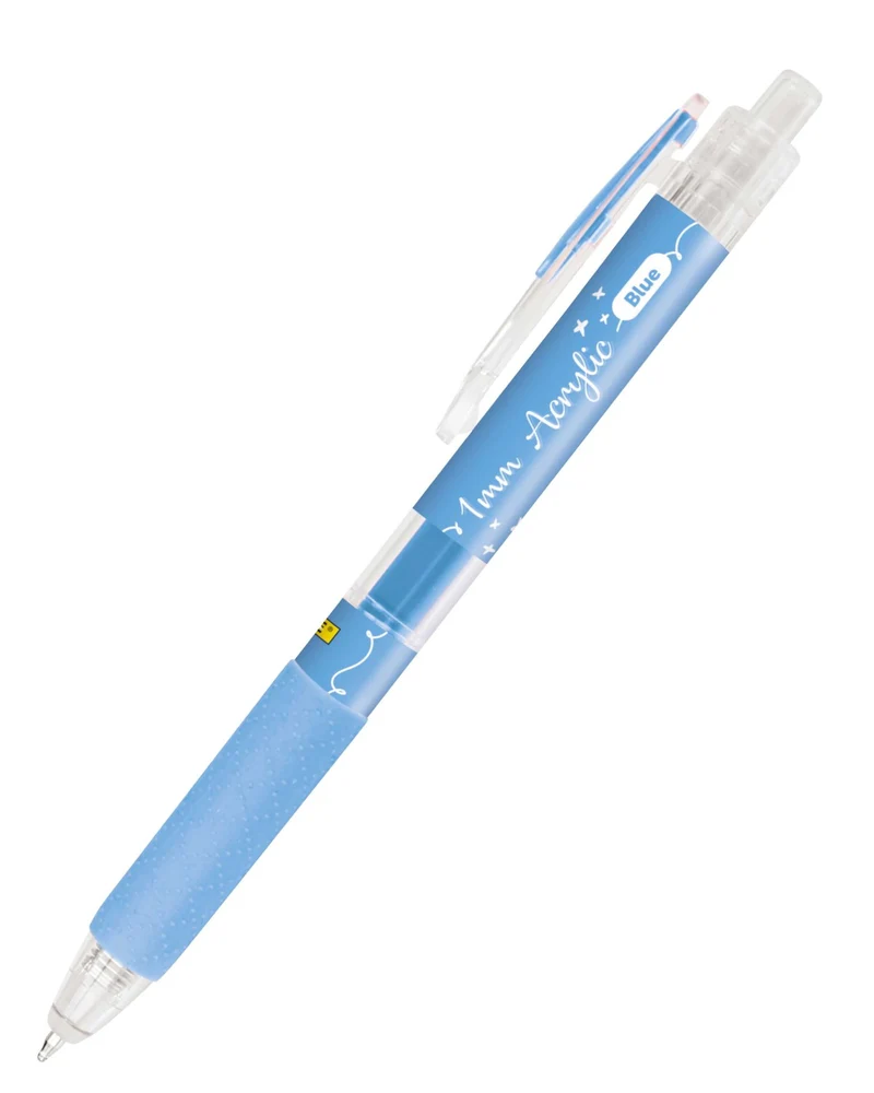 ONLINE Calli.Brush Acrylic Liner Blau 1mm Spitze 12 Farben