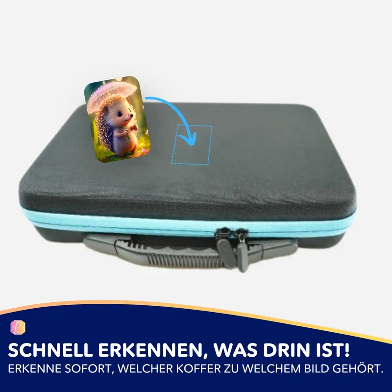 Aufkleber 5er-Set - Igelchen im Sonnenlicht
