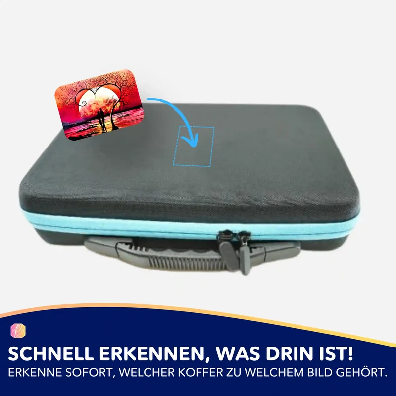 Aufkleber 5er-Set - Baum der Liebe