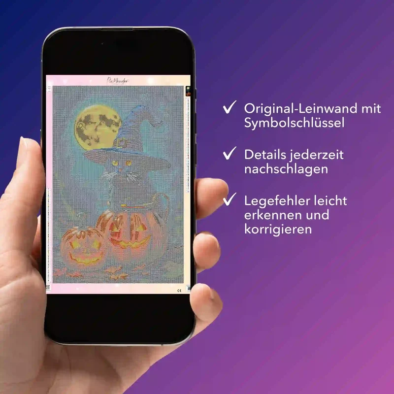 Digitale Bildmappe - Wizard Cat