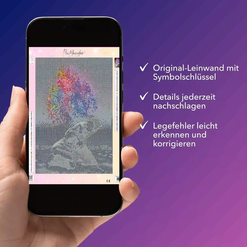 Digitale Bildmappe - Elefant "Farbenspiel"