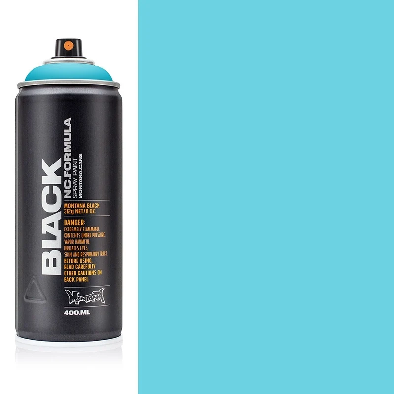 Montana - BLACK - True Cyan - 400ml (BLK TR5000)