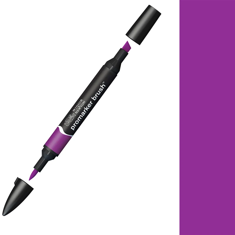 Winsor & Newton - Promarker Brush - Plum - BrushMarker