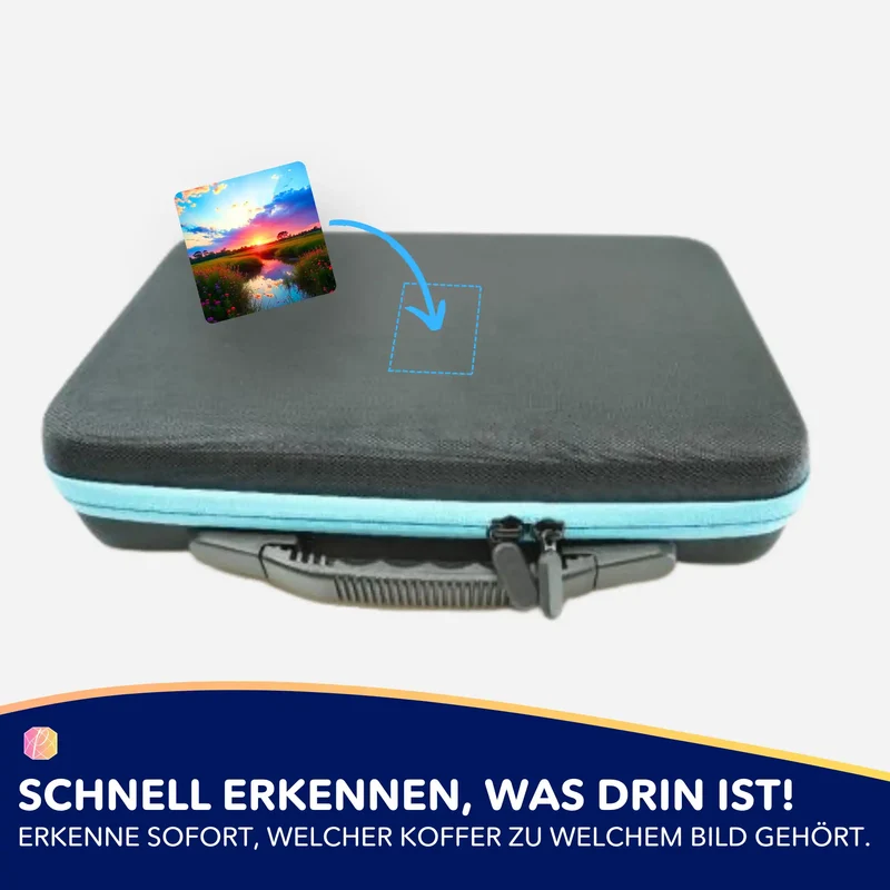 Aufkleber 5er-Set - Morgenrot