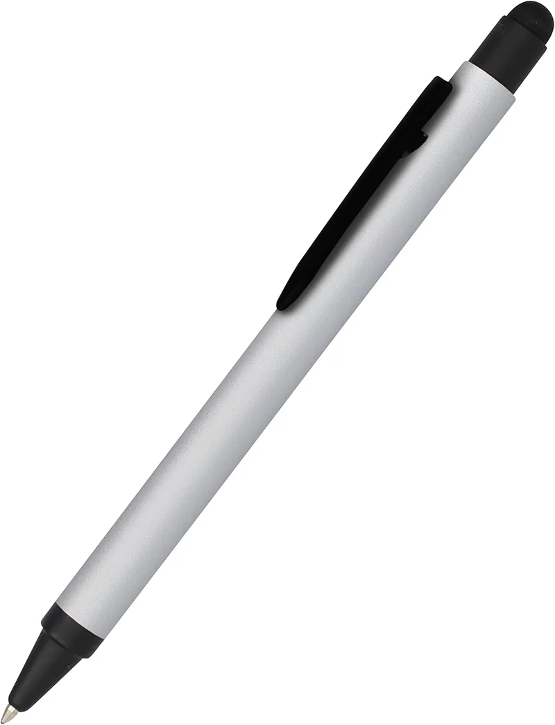 ONLINE Kugelschreiber Alu Stylus Silver | Touchpen | M044