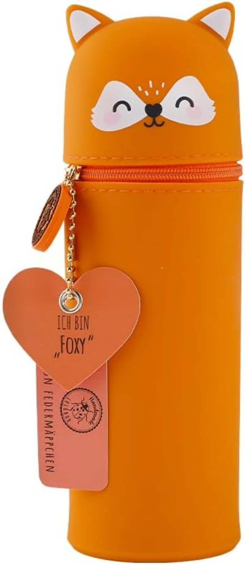 Silikon Federmäppchen Fuchs Foxy - Lustiges Tierdesign