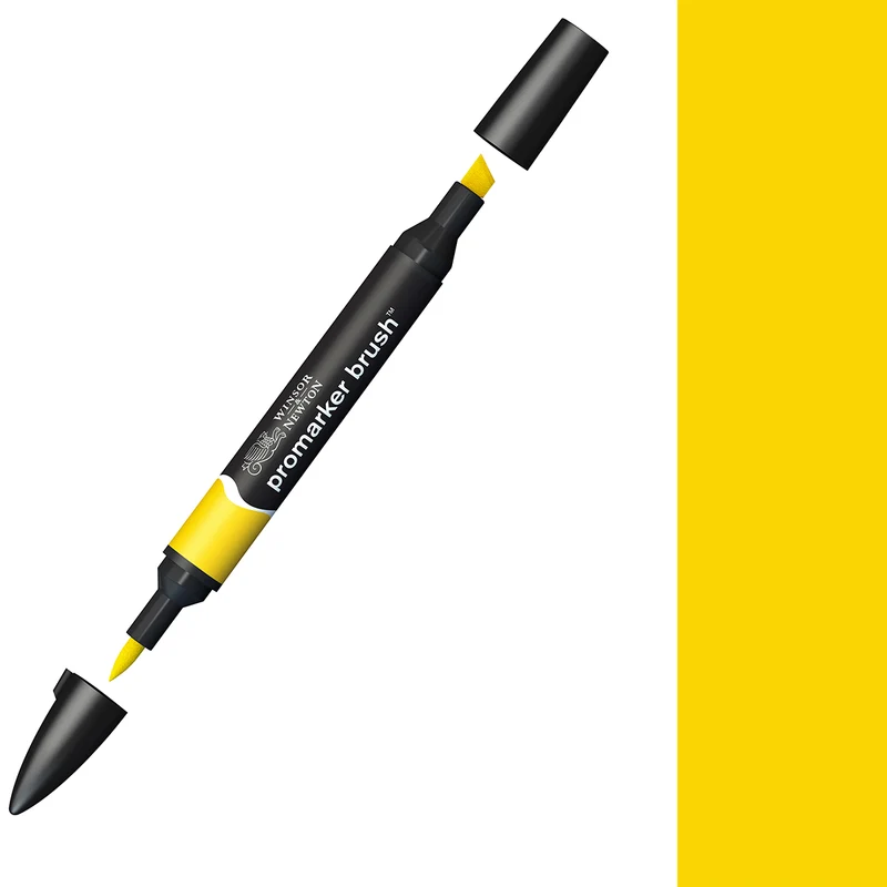 Winsor & Newton - Promarker Brush - Canary - BrushMarker