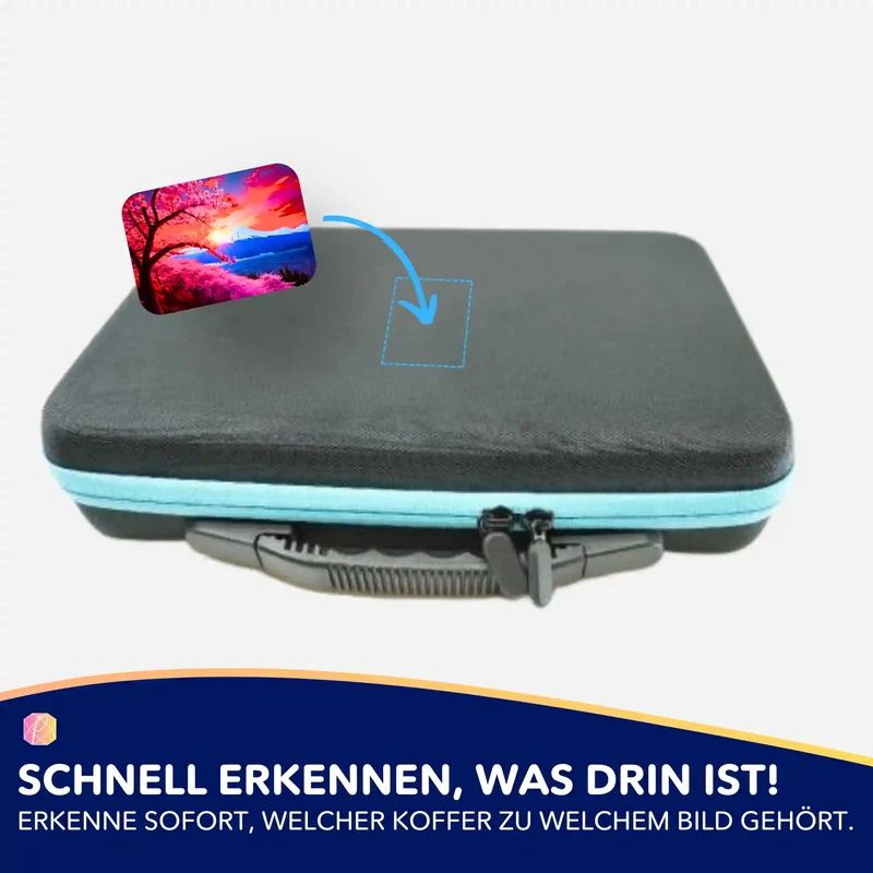 Aufkleber 5er-Set - Berg der Kirschblüten