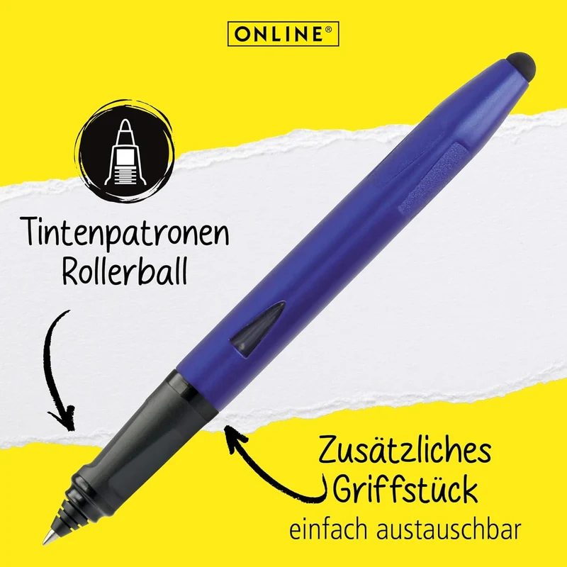 ONLINE Switch Starter Set Bright Blue – Füller & Rollerball