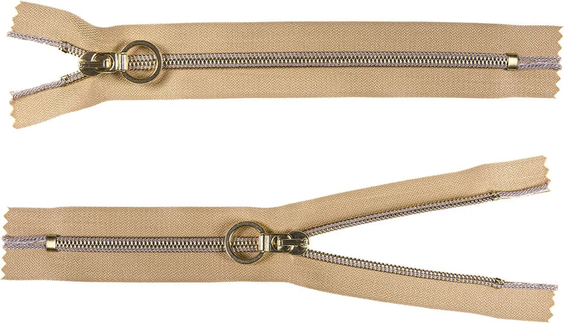 Spiralreißverschluss gold 20cm € 4,90