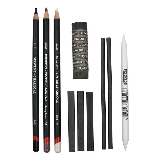 Derwent - Charcoal Set