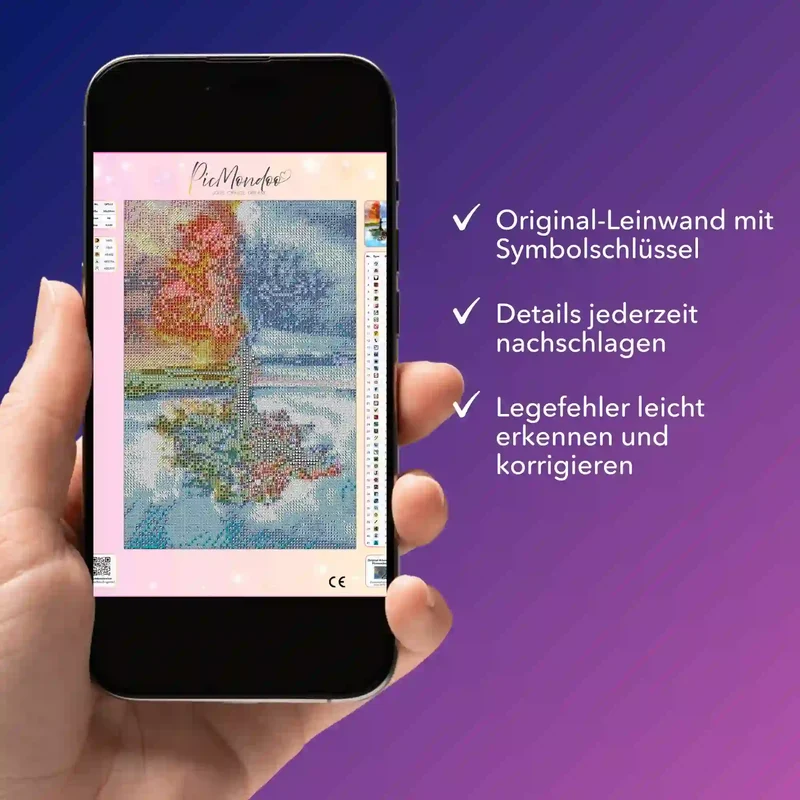 Digitale Bildmappe - Baum der 4 Jahreszeiten MINI