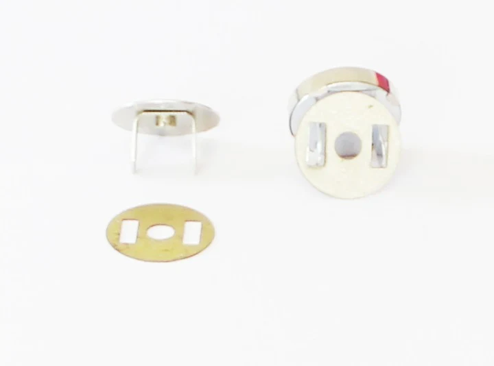 Magnet-Verschluss 14mm silber