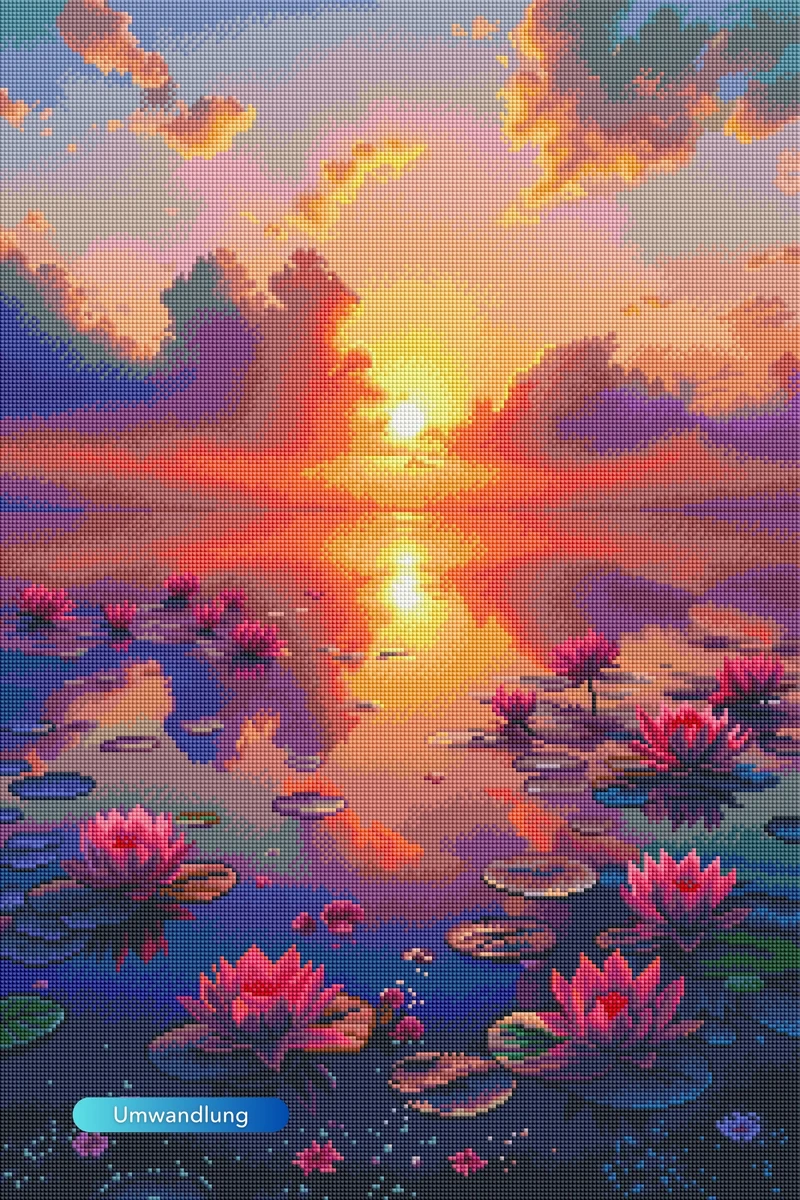 Diamond Painting - Abenddämmerung