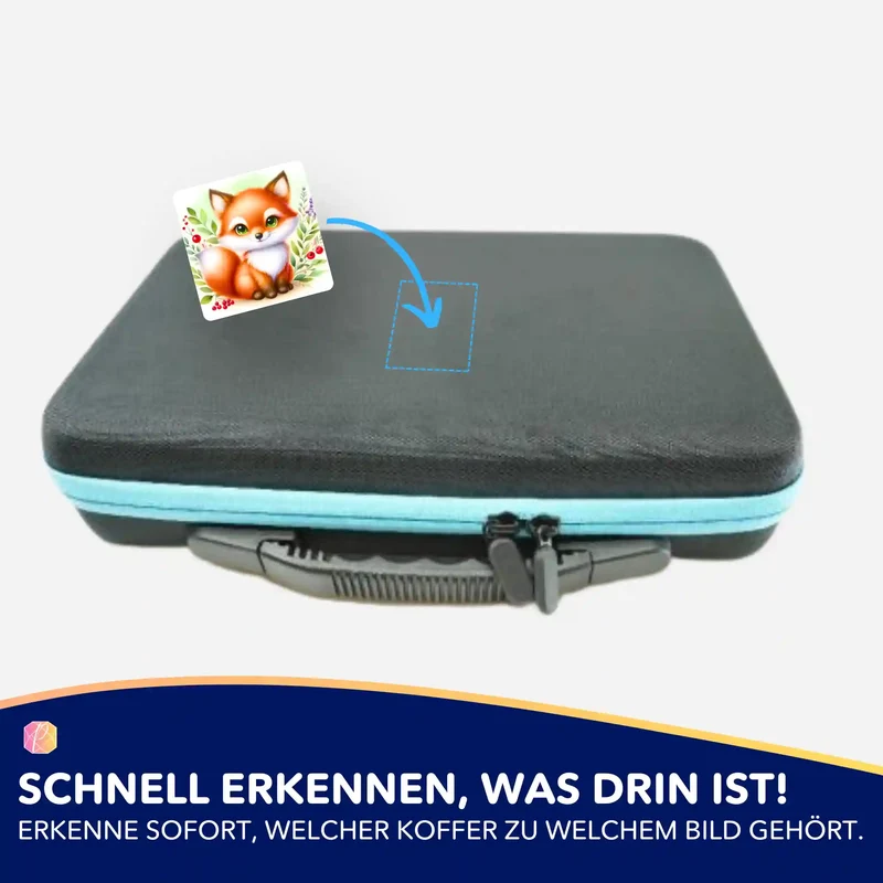 Aufkleber 5er-Set - Freddy Füchschen