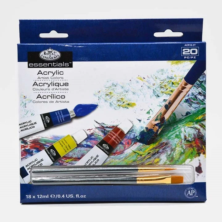 ARTIST Acrylic Paints, 18 x 12 ml