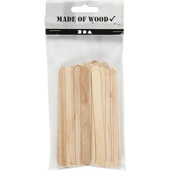 Create Craft -Ice Lolly Sticks 5.5x0.6cm 50pieces bi