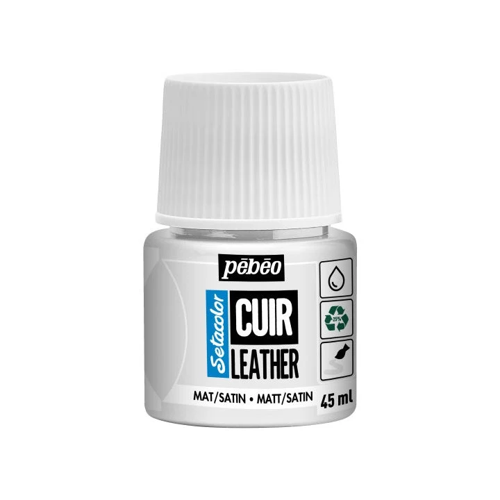 Pebeo Setacolor Leather Paint, Matte/Satin, 45 ml