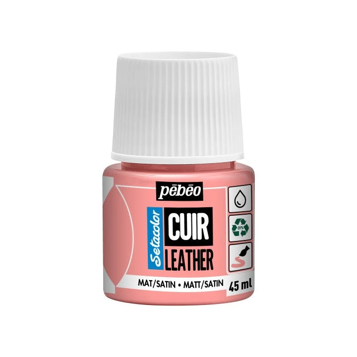 Pebeo Setacolor Leather Paint, Matte/Satin, 45 ml