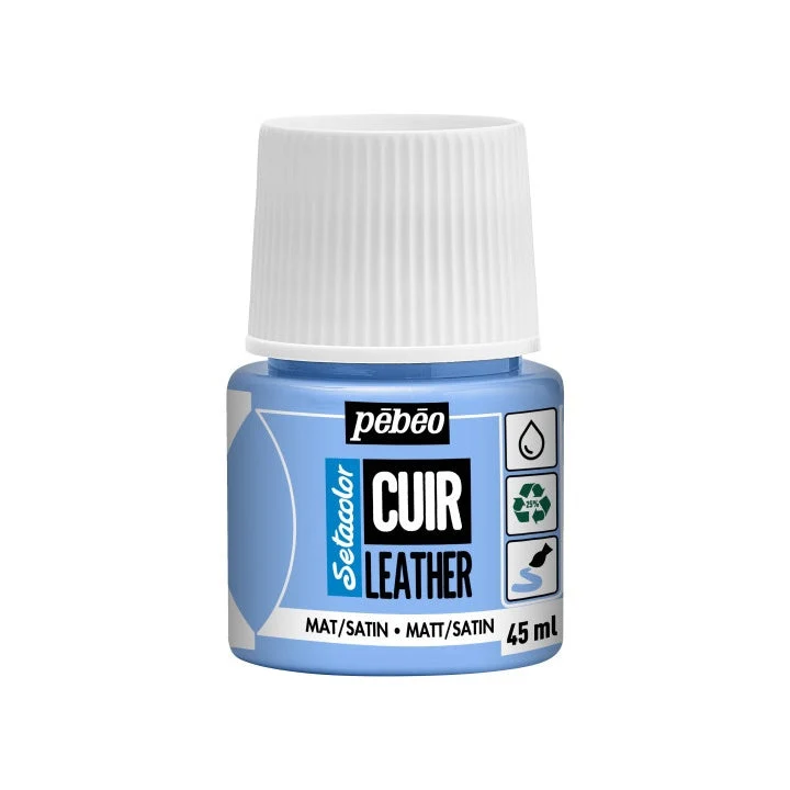 Pebeo Setacolor Leather Paint, Matte/Satin, 45 ml