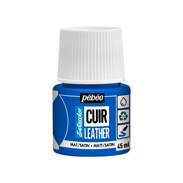 Pebeo Setacolor Leather Paint, Matte/Satin, 45 ml