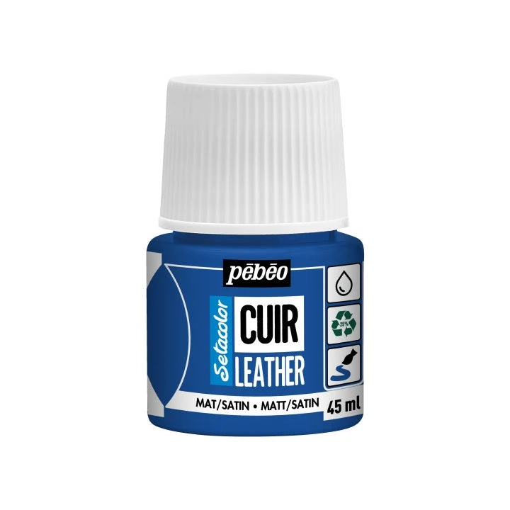 Pebeo Setacolor Leather Paint, Matte/Satin, 45 ml
