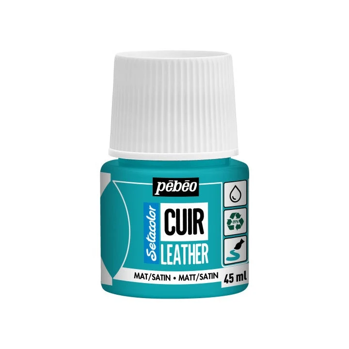 Pebeo Setacolor Leather Paint, Matte/Satin, 45 ml