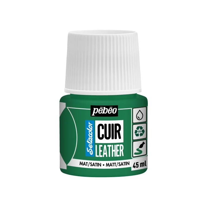 Pebeo Setacolor Leather Paint, Matte/Satin, 45 ml