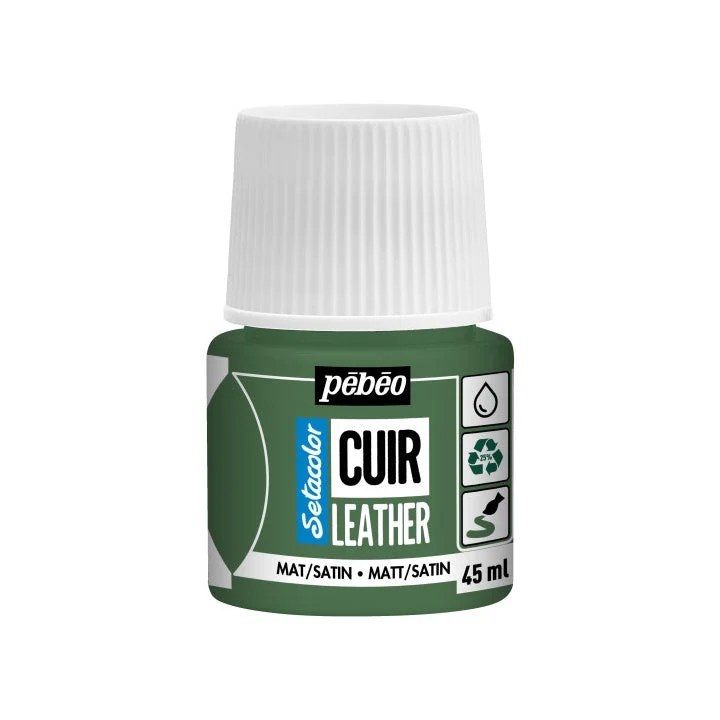 Pebeo Setacolor Leather Paint, Matte/Satin, 45 ml