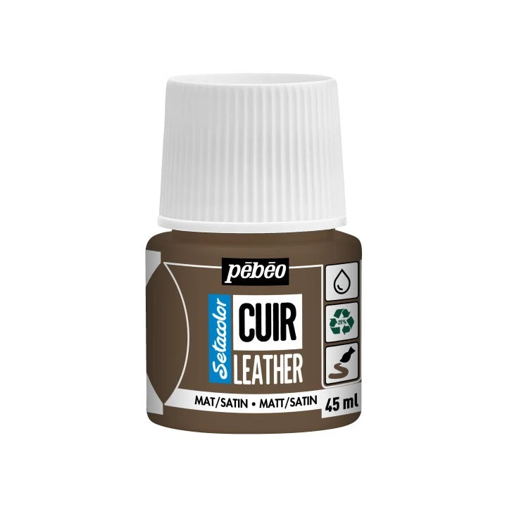 Pebeo Setacolor Leather Paint, Matte/Satin, 45 ml