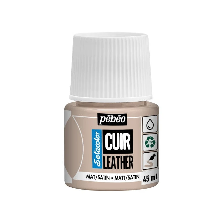 Pebeo Setacolor Leather Paint, Matte/Satin, 45 ml
