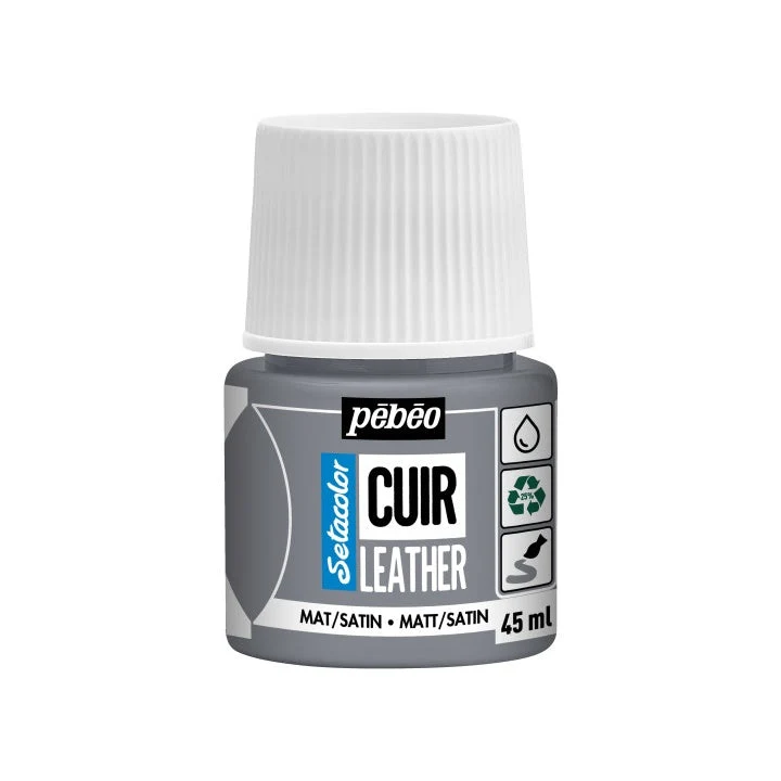 Pebeo Setacolor Leather Paint, Matte/Satin, 45 ml
