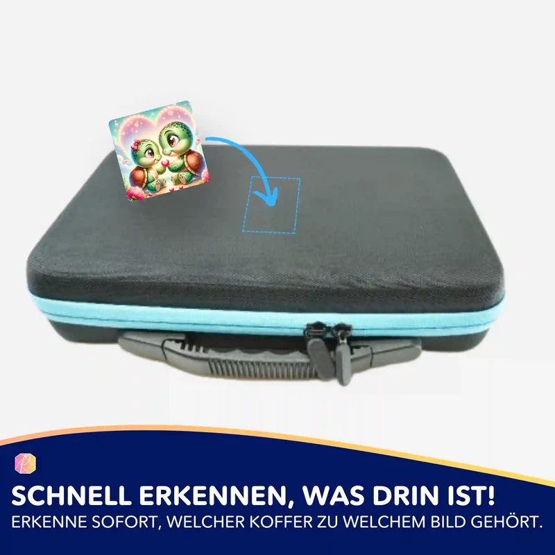 Aufkleber 5er-Set - Paul und Paulinchen in Love