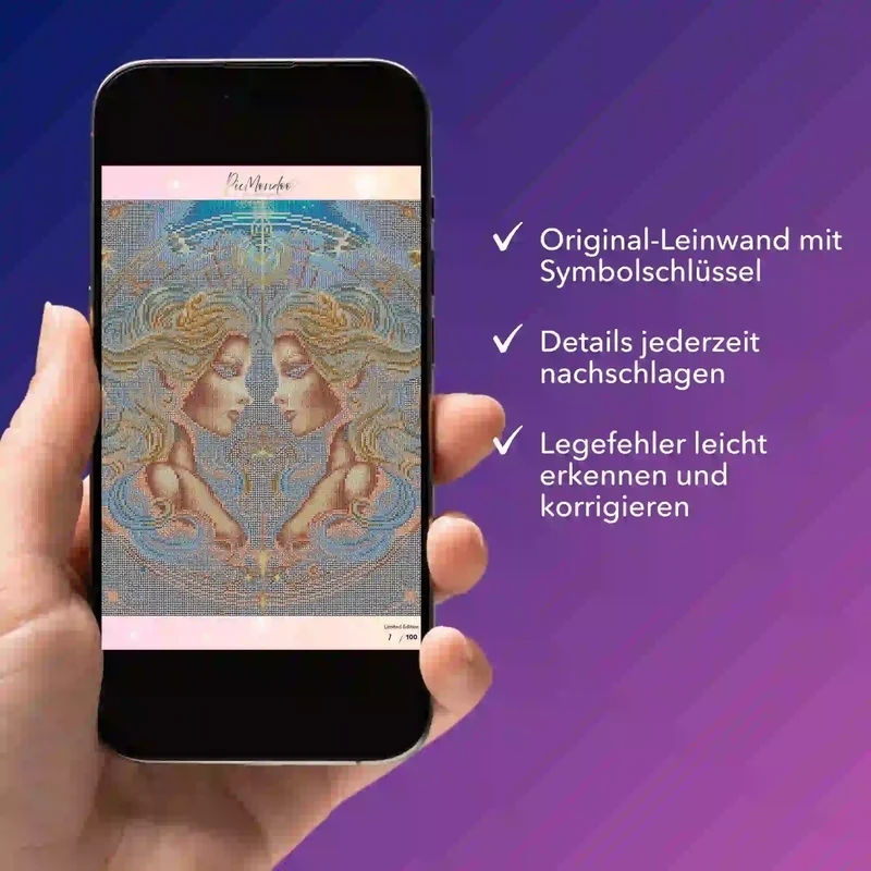 Digitale Bildmappe - Sternzeichen Zwilling "Limited Edition"