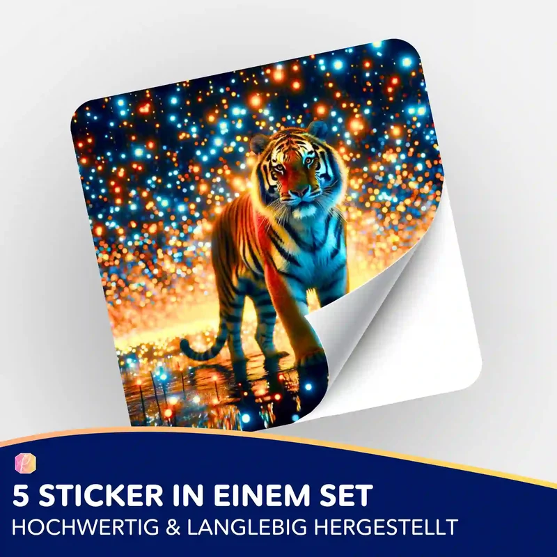 Aufkleber 5er-Set - Sternenwächter