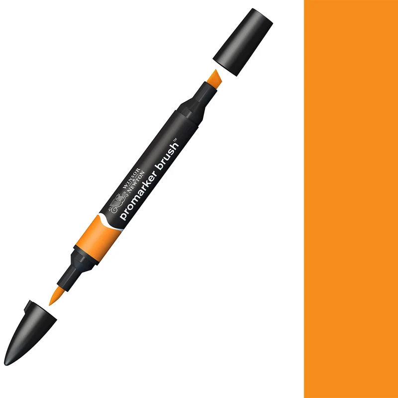 Winsor & Newton - Promarker Brush - Pumpkin - BrushMarker