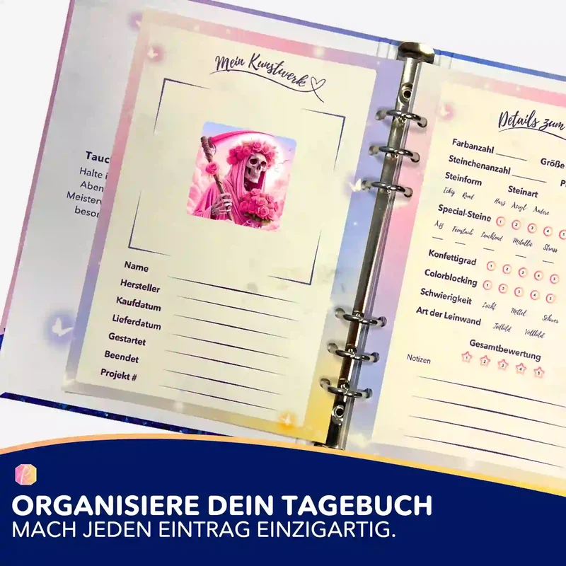 Aufkleber 5er-Set - Rosenträume