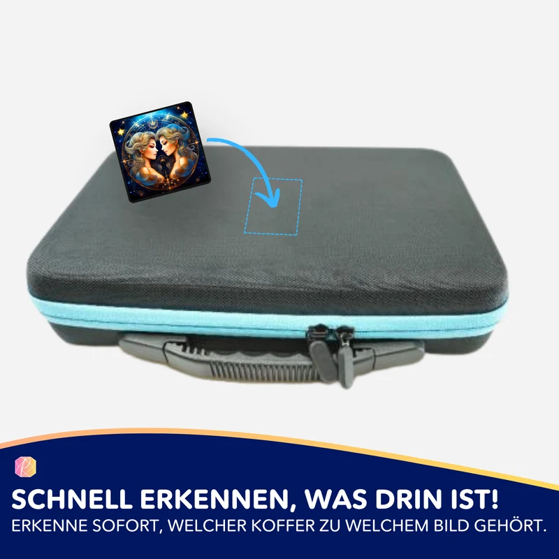 Aufkleber 5er-Set - Sternzeichen Zwilling "Limited Edition"