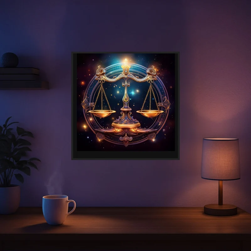 Diamond Painting - Sternzeichen Waage "Limited Edition"