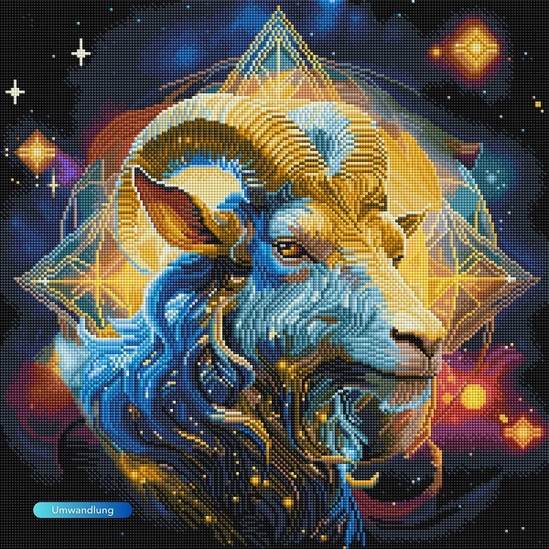 Diamond Painting - Sternzeichen Steinbock "Limited Edition"