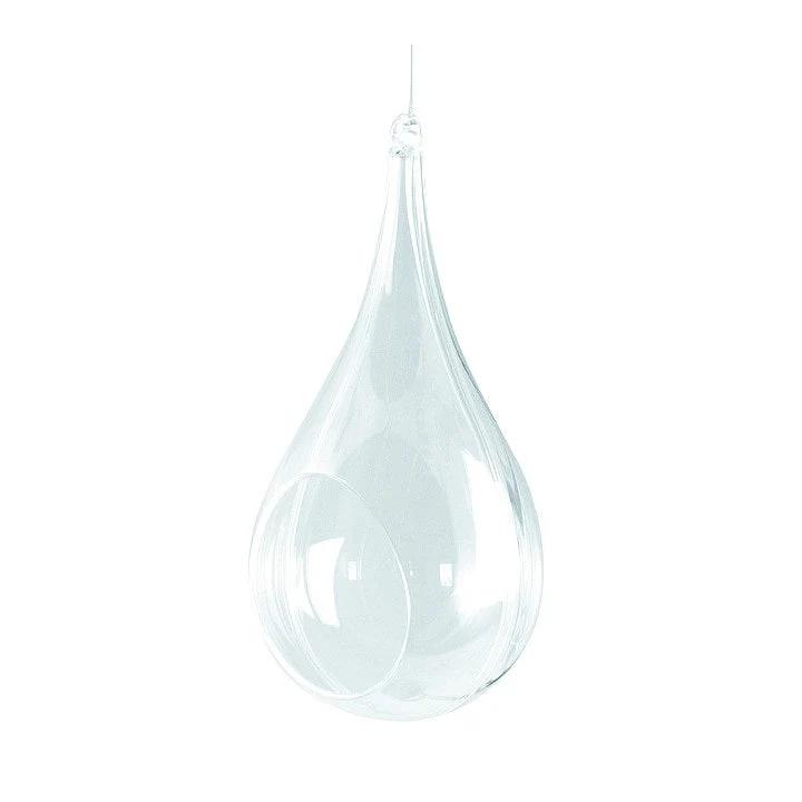 Acrylic Drop with Hole, 18 cm