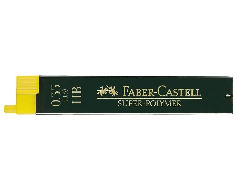 Faber-Castell Feinminen HB 0,35mm - 12 Stück