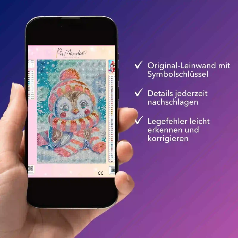 Digitale Bildmappe - Kleiner Pinguin Pixie