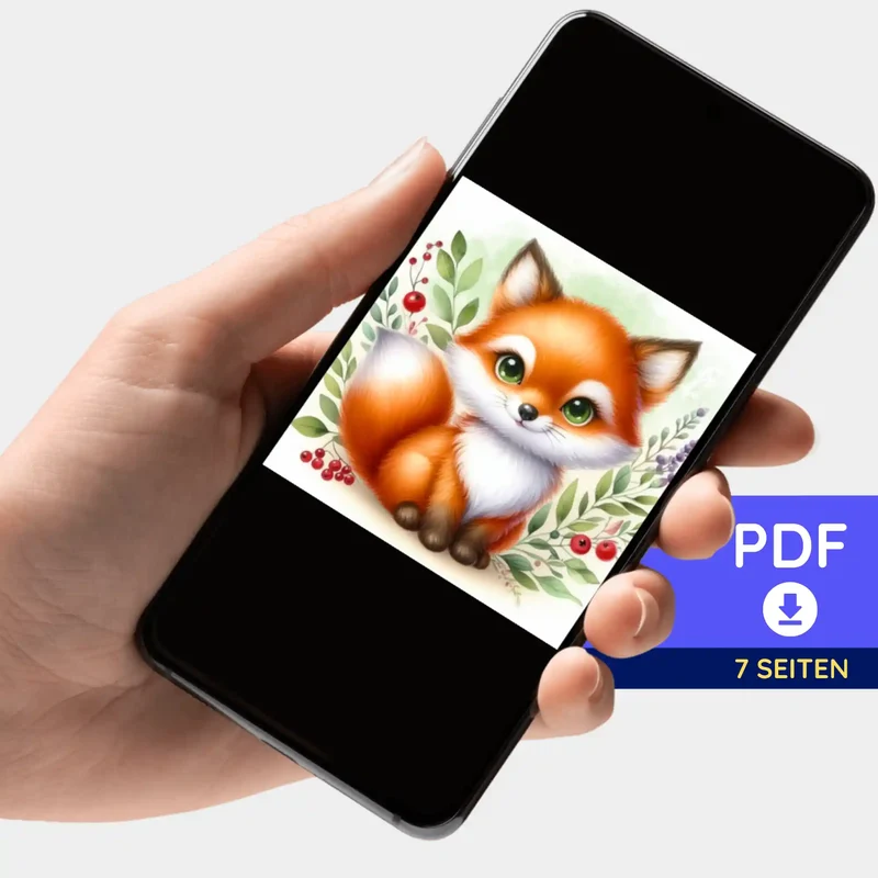 Digitale Bildmappe - Freddy Füchschen