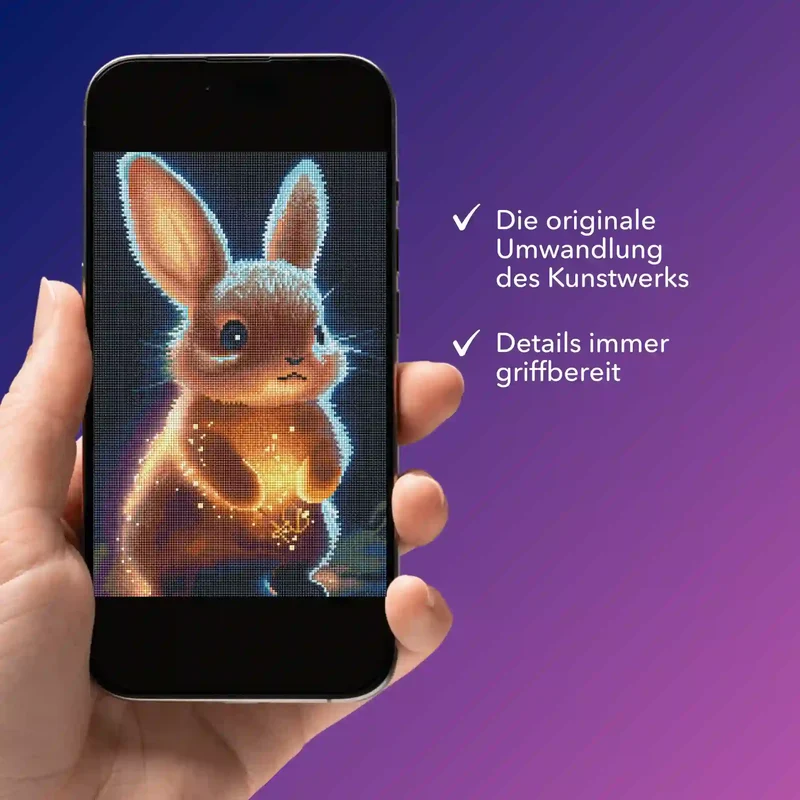 Digitale Bildmappe - Funkelhäschen