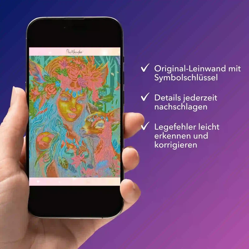 Digitale Bildmappe - Waldmädchen