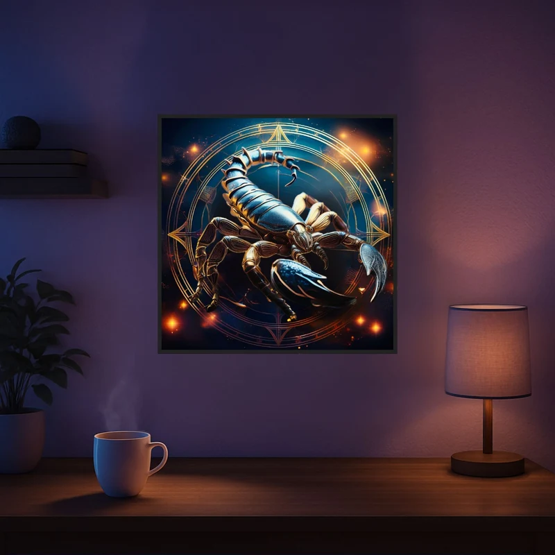 Diamond Painting - Sternzeichen Skorpion "Limited Edition"