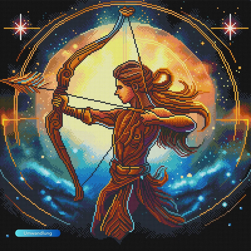 Diamond Painting - Sternzeichen Schütze "Limited Edition"