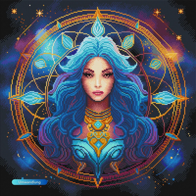 Diamond Painting - Sternzeichen Jungfrau "Limited Edition"