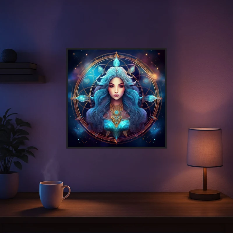 Diamond Painting - Sternzeichen Jungfrau "Limited Edition"